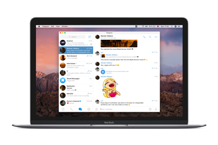 Telegram macOS 版下载